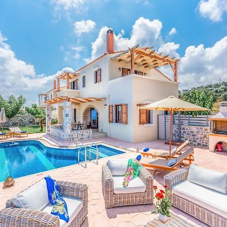 New Villa Kantifes 4 Families Or Couples With Private Pool & Bbq Kirianna 외부 사진