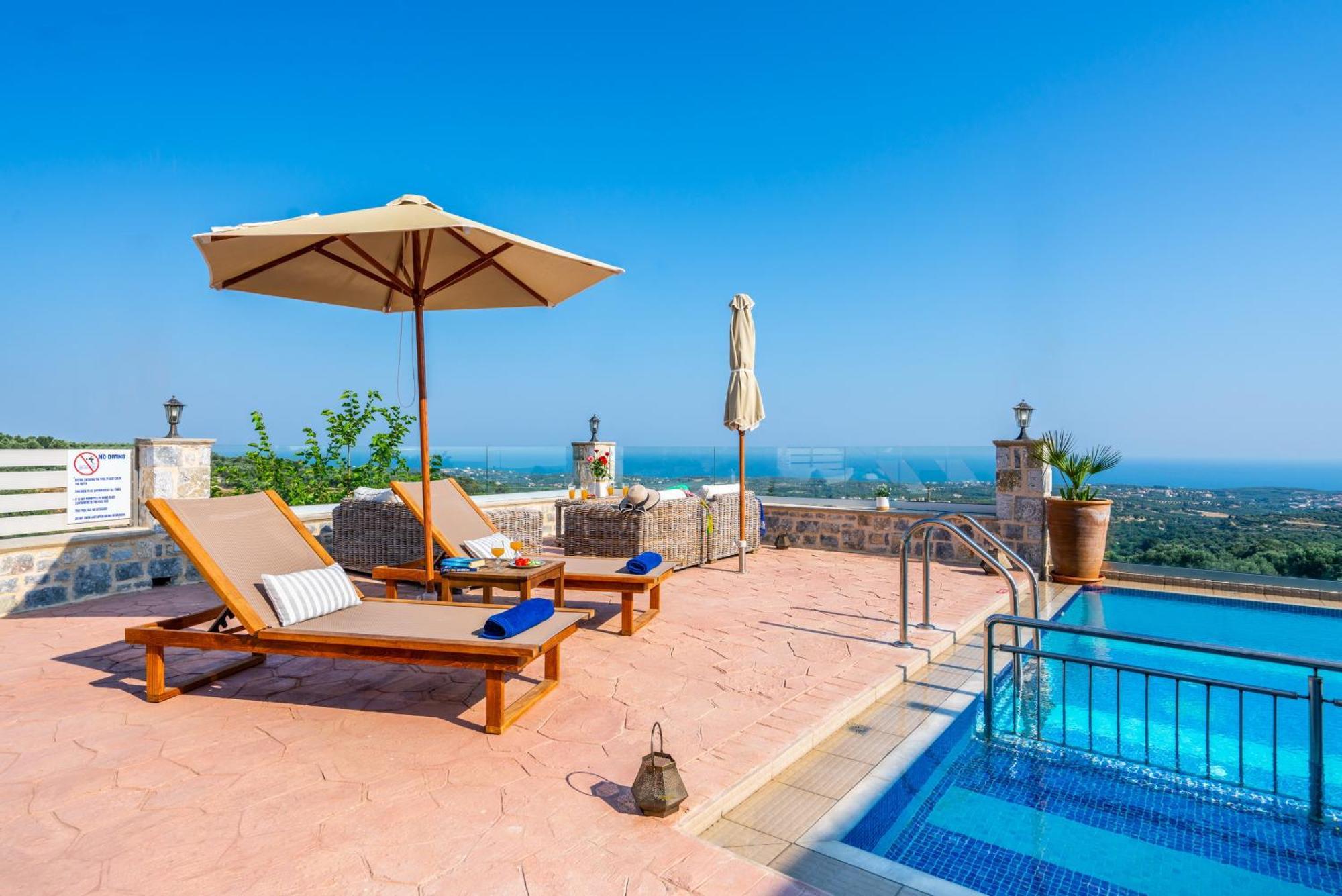 New Villa Kantifes 4 Families Or Couples With Private Pool & Bbq Kirianna 외부 사진