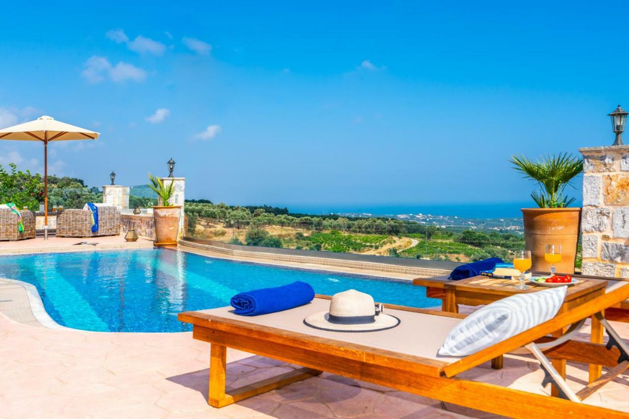 New Villa Kantifes 4 Families Or Couples With Private Pool & Bbq Kirianna 외부 사진