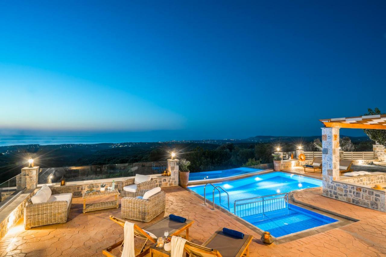 New Villa Kantifes 4 Families Or Couples With Private Pool & Bbq Kirianna 외부 사진