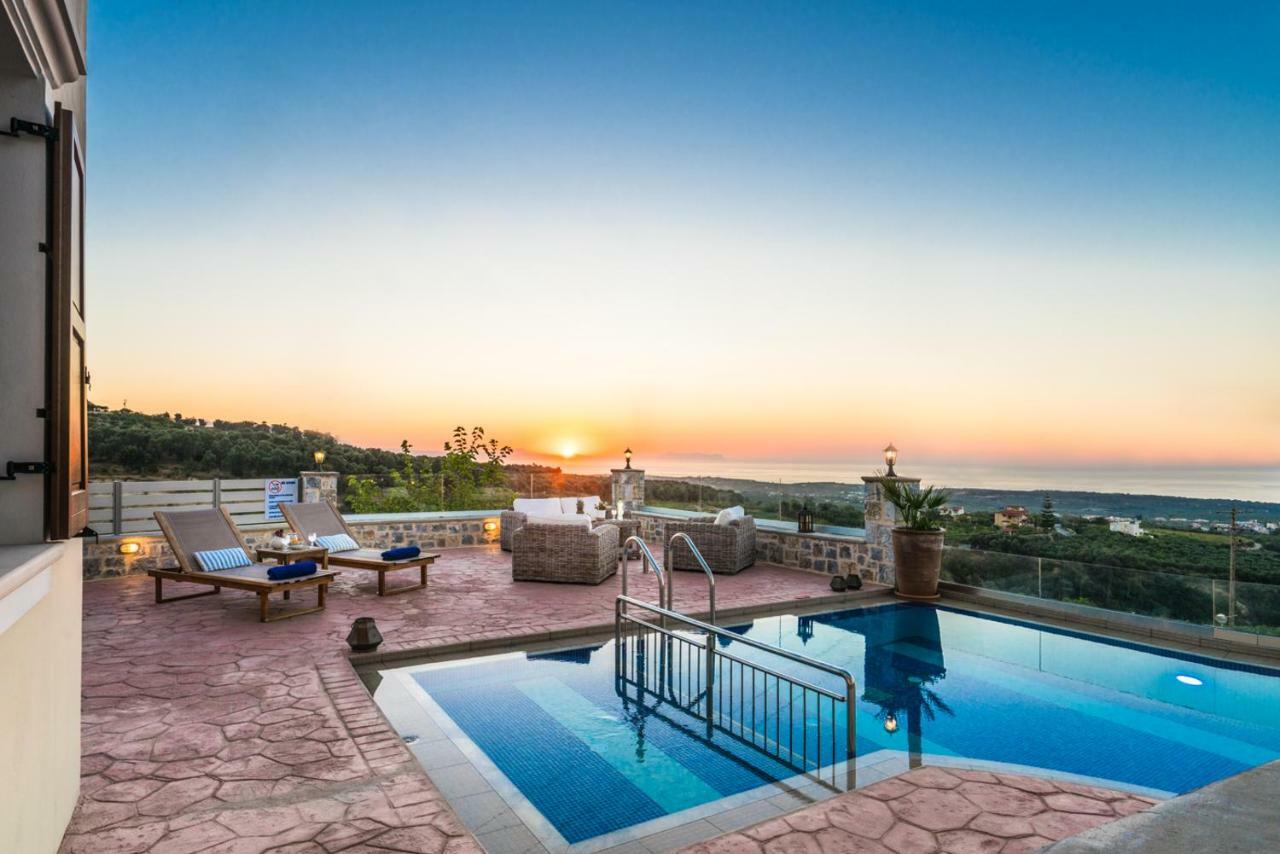 New Villa Kantifes 4 Families Or Couples With Private Pool & Bbq Kirianna 외부 사진